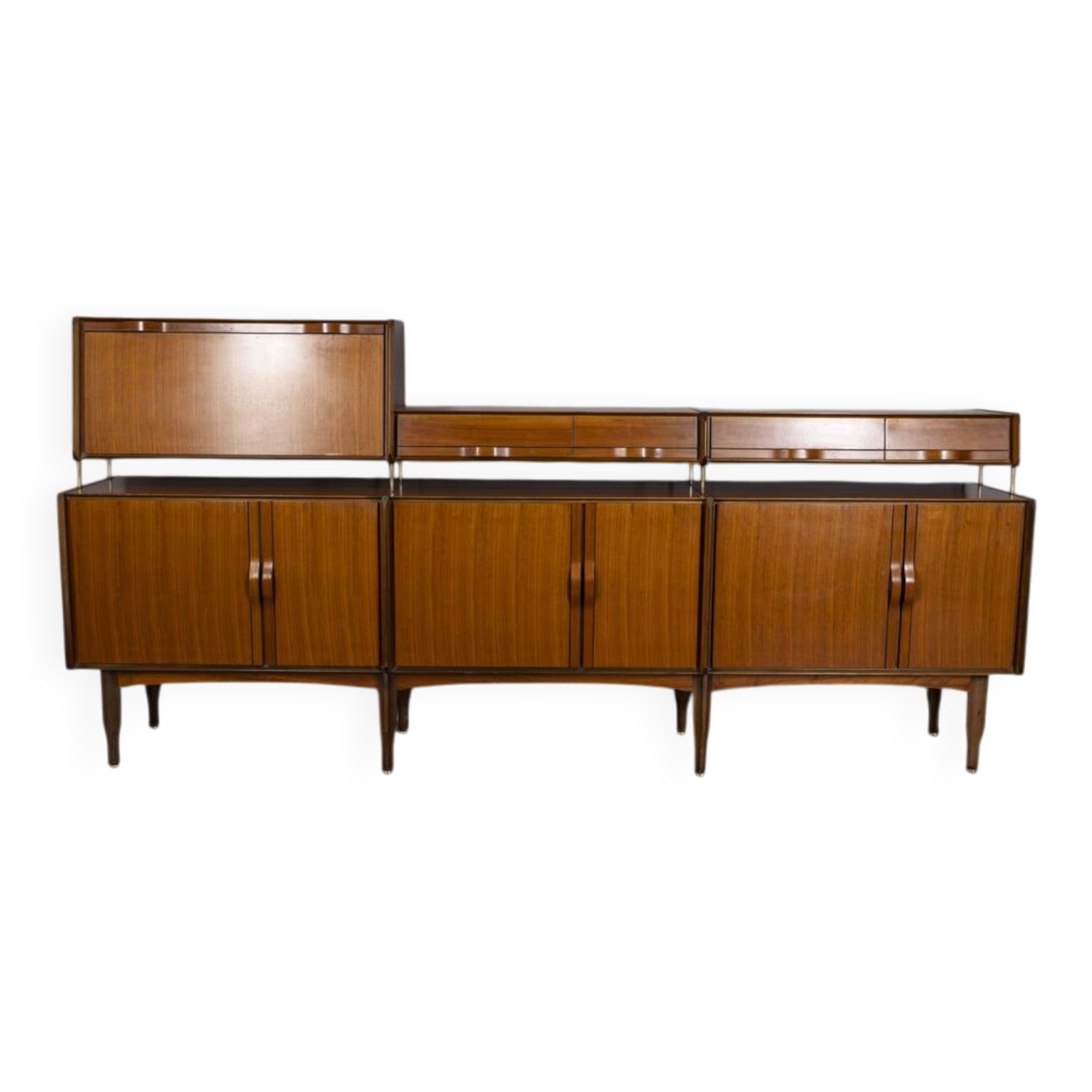 Vintage 1970s teak sideboard, designed by Barovero