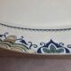 Large oval dish K&G Lunéville model Lisbonne antique 41.5 cm