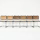 Set of 6 B32 style dining room chairs