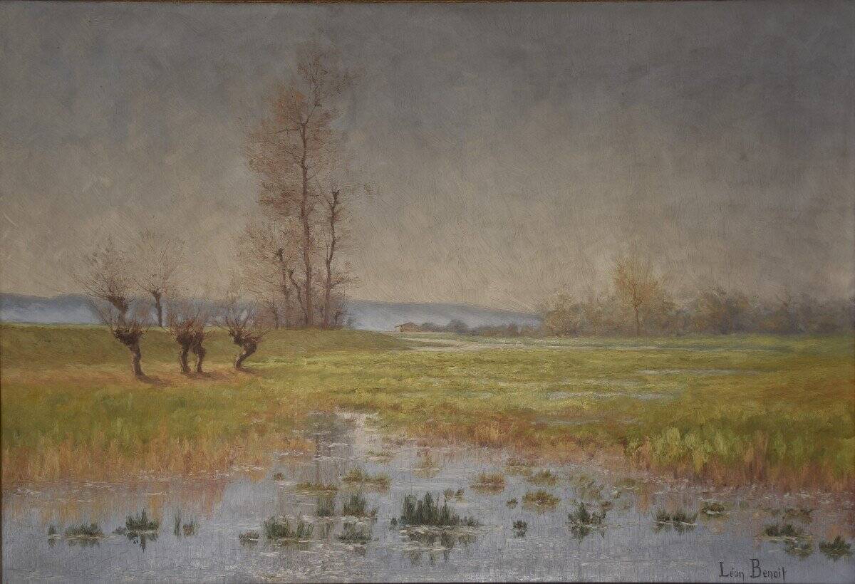 Léon Benoît, Le Marais au Printemps (1895)