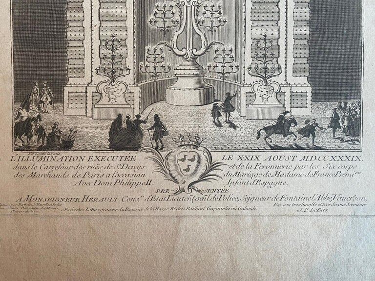 Jacques Philippe Le Bas, illumination, engraving, eighteenth century