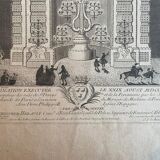 Jacques Philippe Le Bas, illumination, gravure, XVIIIème siècle