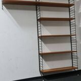 Vintage Danish design shelving unit by Nisse Strinning