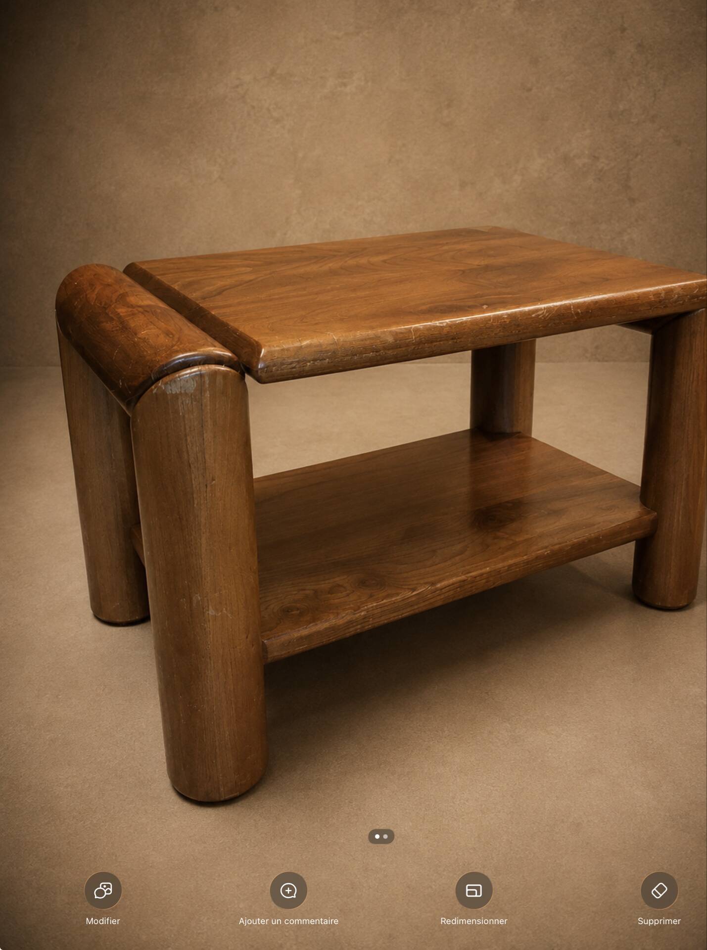 modular side tables Regain house