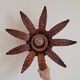 Old wooden wall light