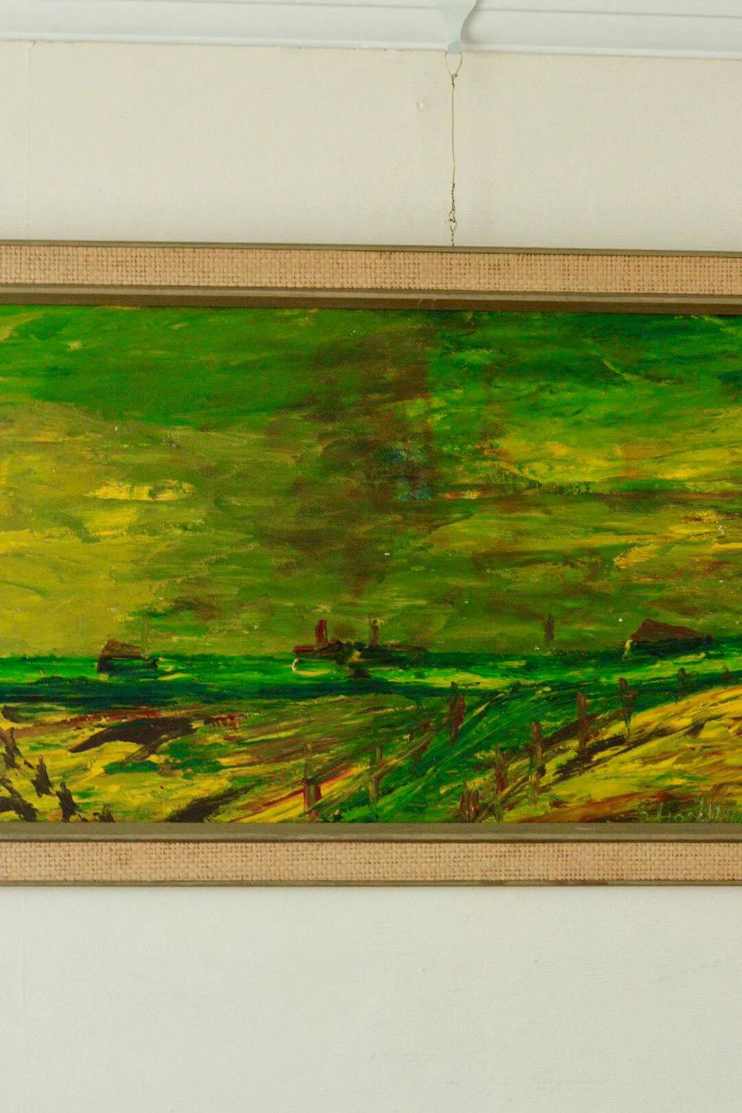 "Vibrant Pastures" by the artist Stig Allan