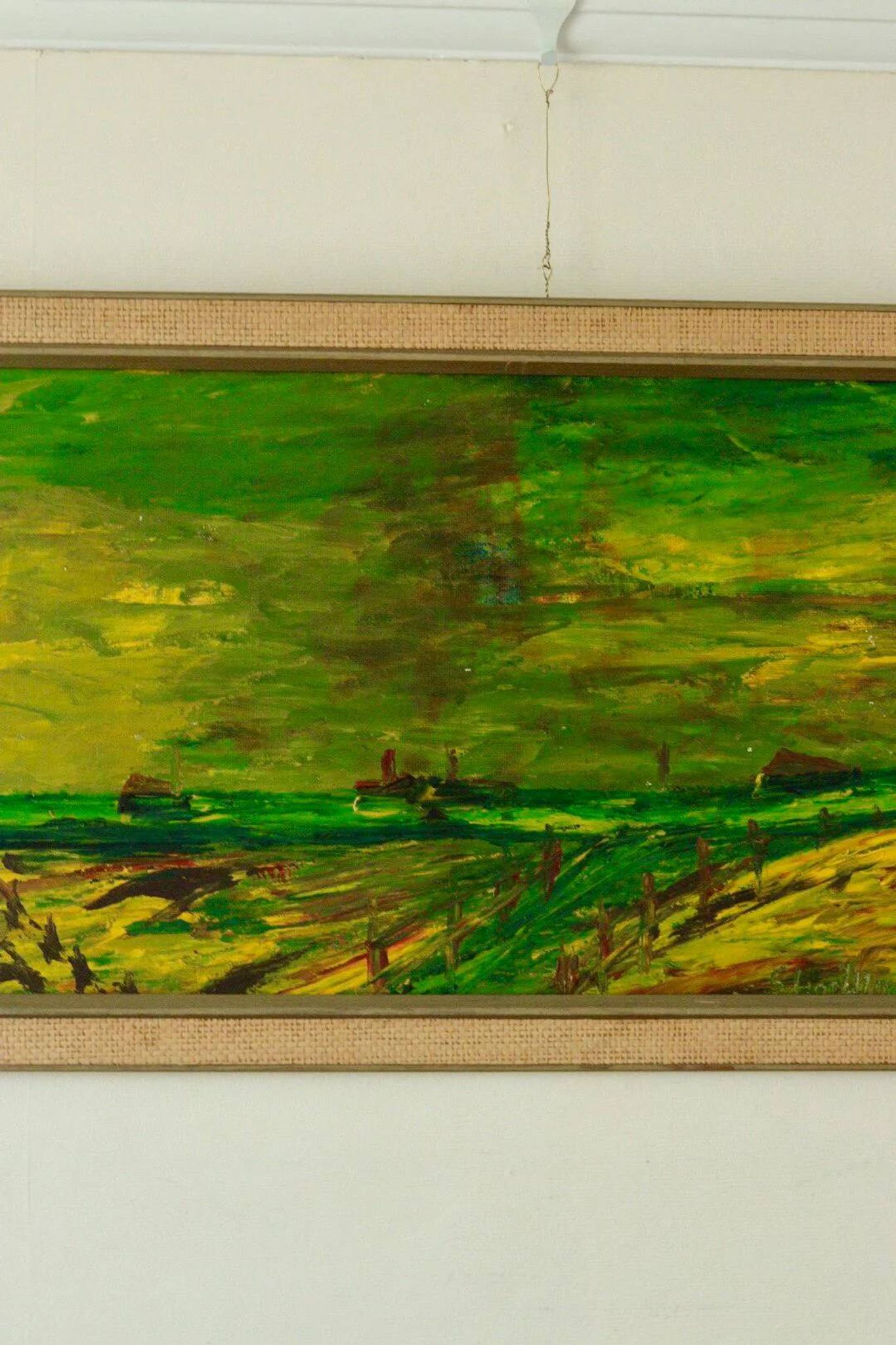 "Vibrant Pastures" by the artist Stig Allan