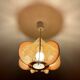 Pendant light, vintage lampshade