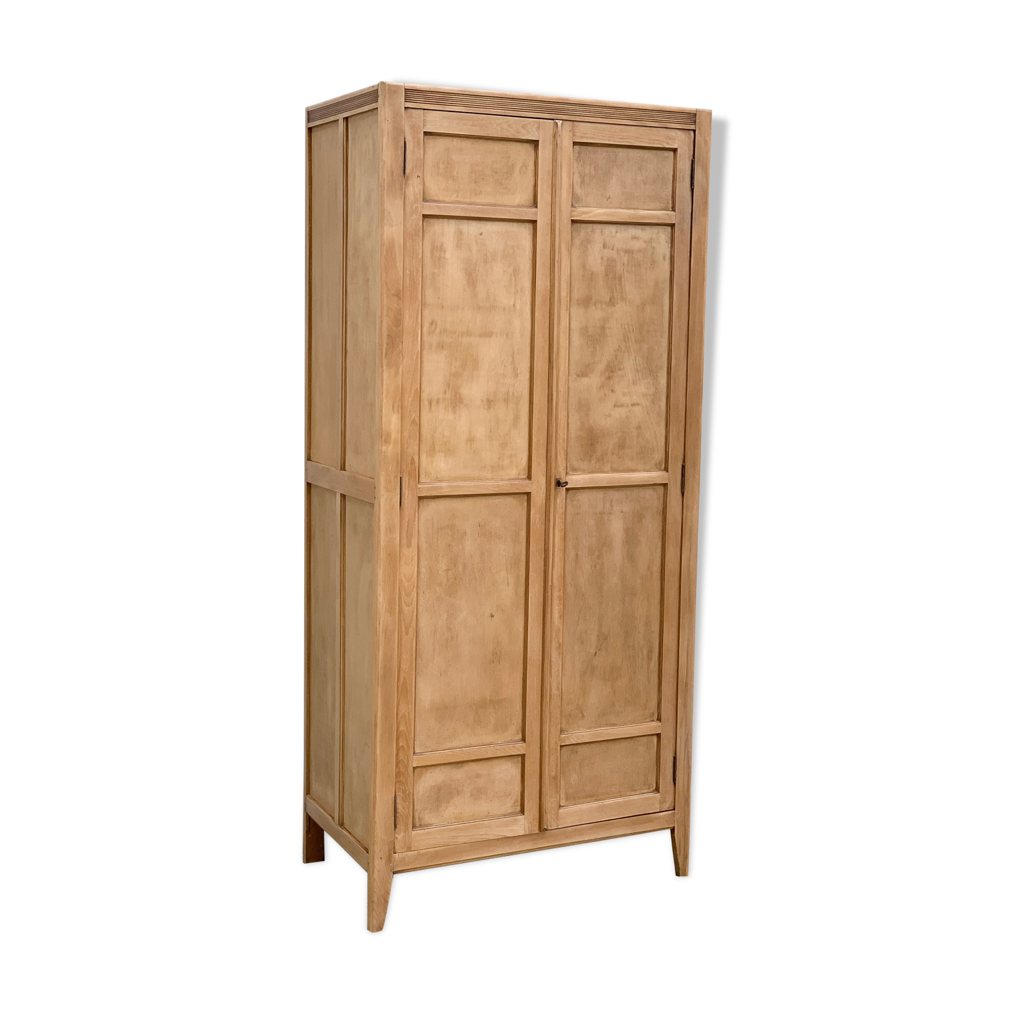 Paris raw wood cabinet 1950