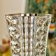 Large Reims crystal vase