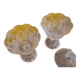 Crystal Bonbonnières From Royal Crystal Rock Italy, from the  1980s