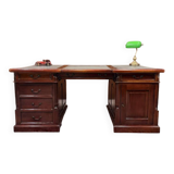 Classic English Chesterfield Partnerdesk Desk