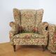 Baroque armchairs and sofa, 1950s, set of 3