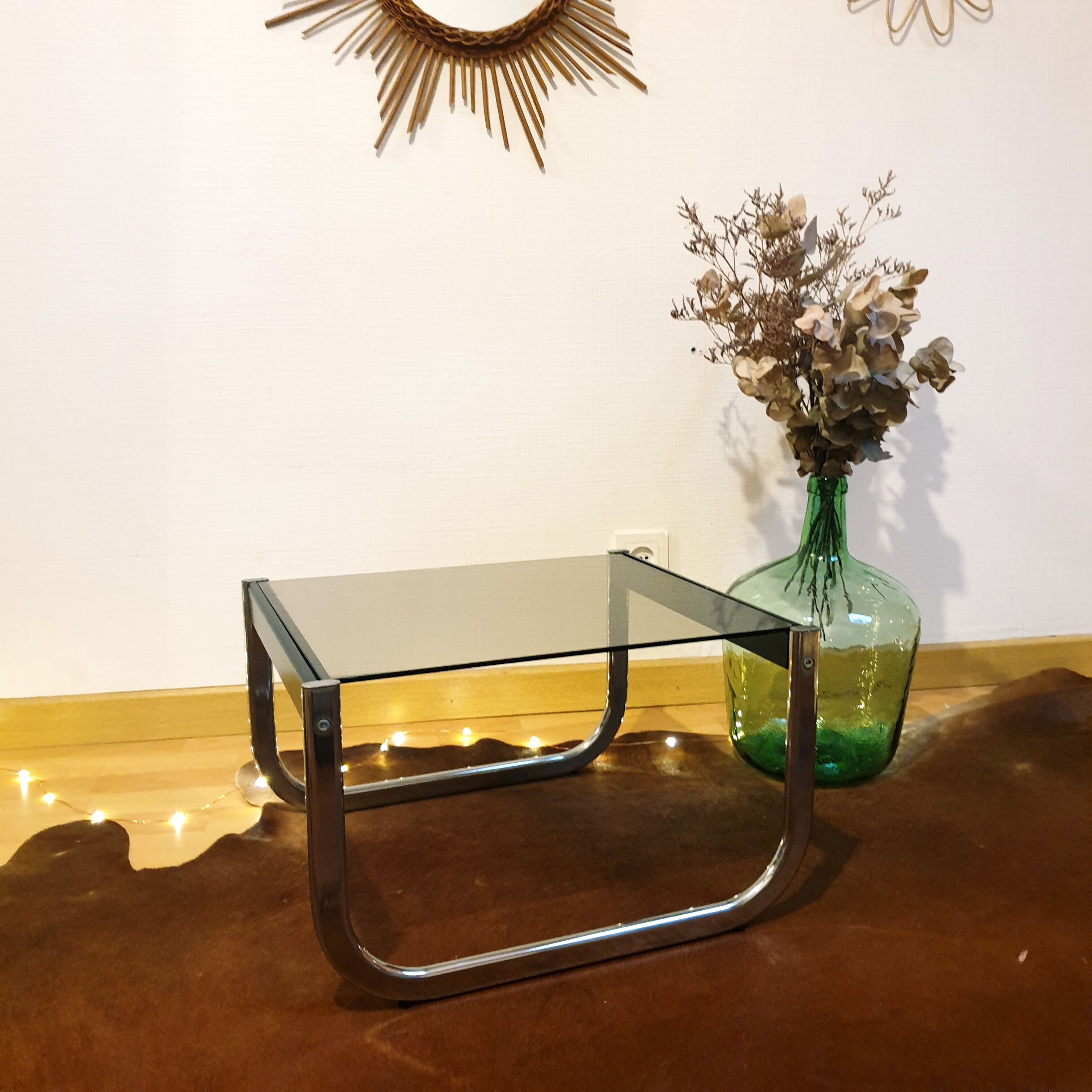 Side table Bauhaus vintage 70