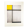 Limited edition lithograph by Piet Mondrian from the 1970s, pencil numbered.