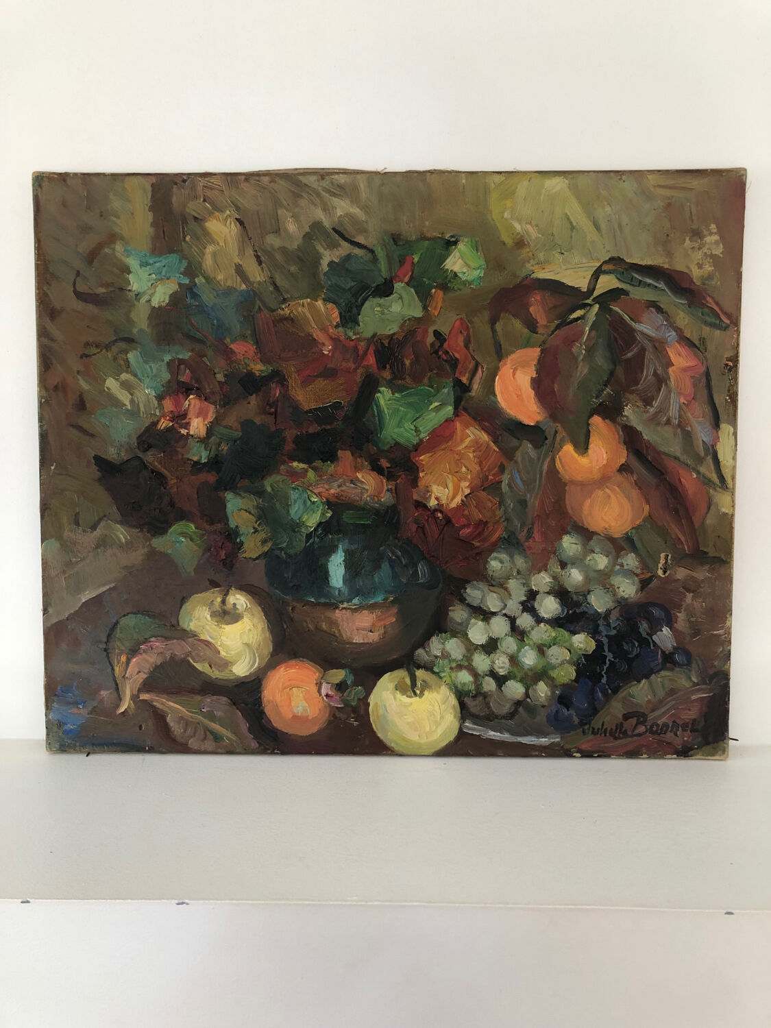 Tableau nature morte fruits