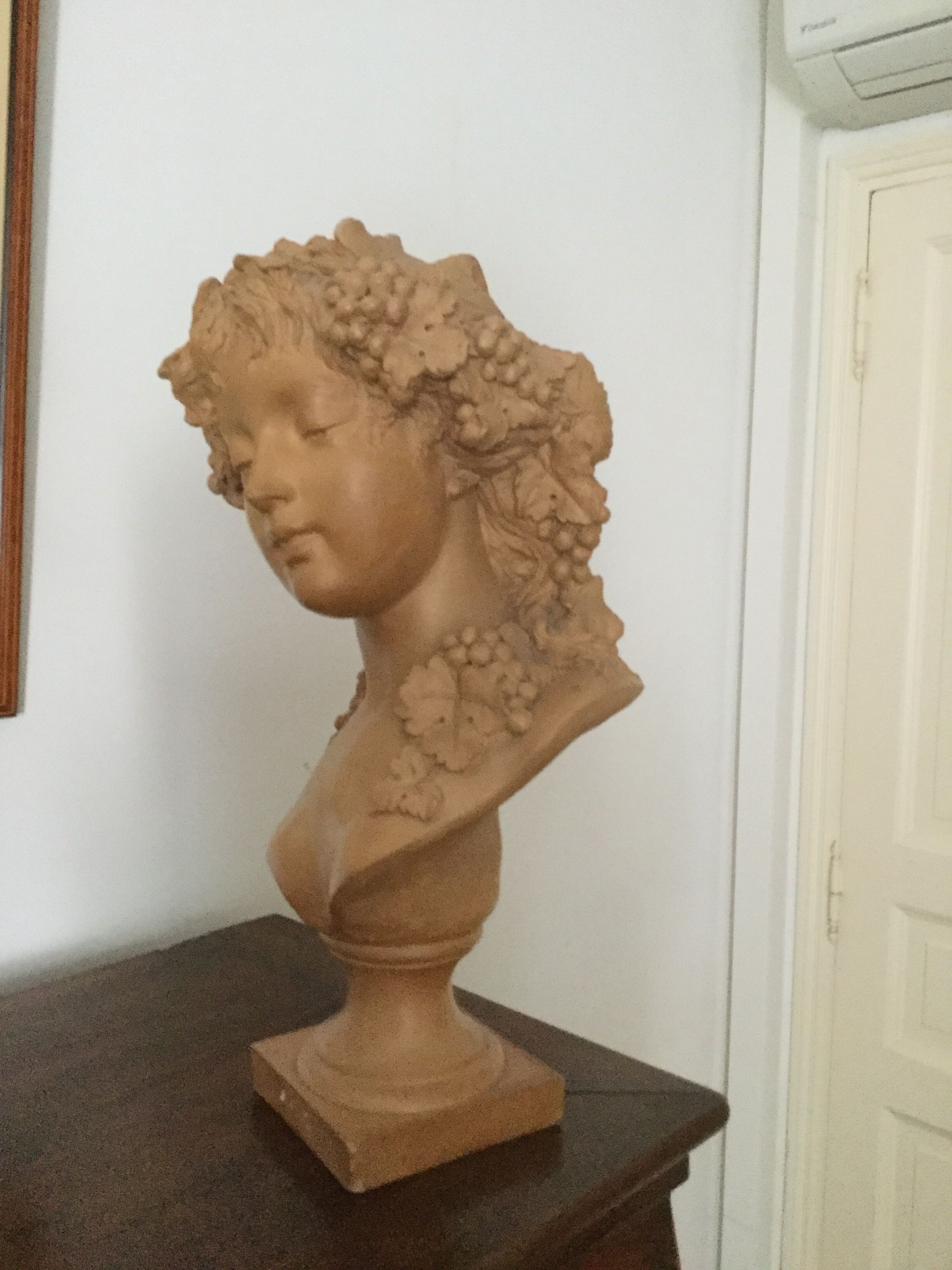 Terracotta bust