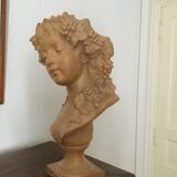 Terracotta bust
