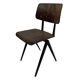 Lot de 4 chaises d’école vintage Galvanitas S16 Pays-Bas