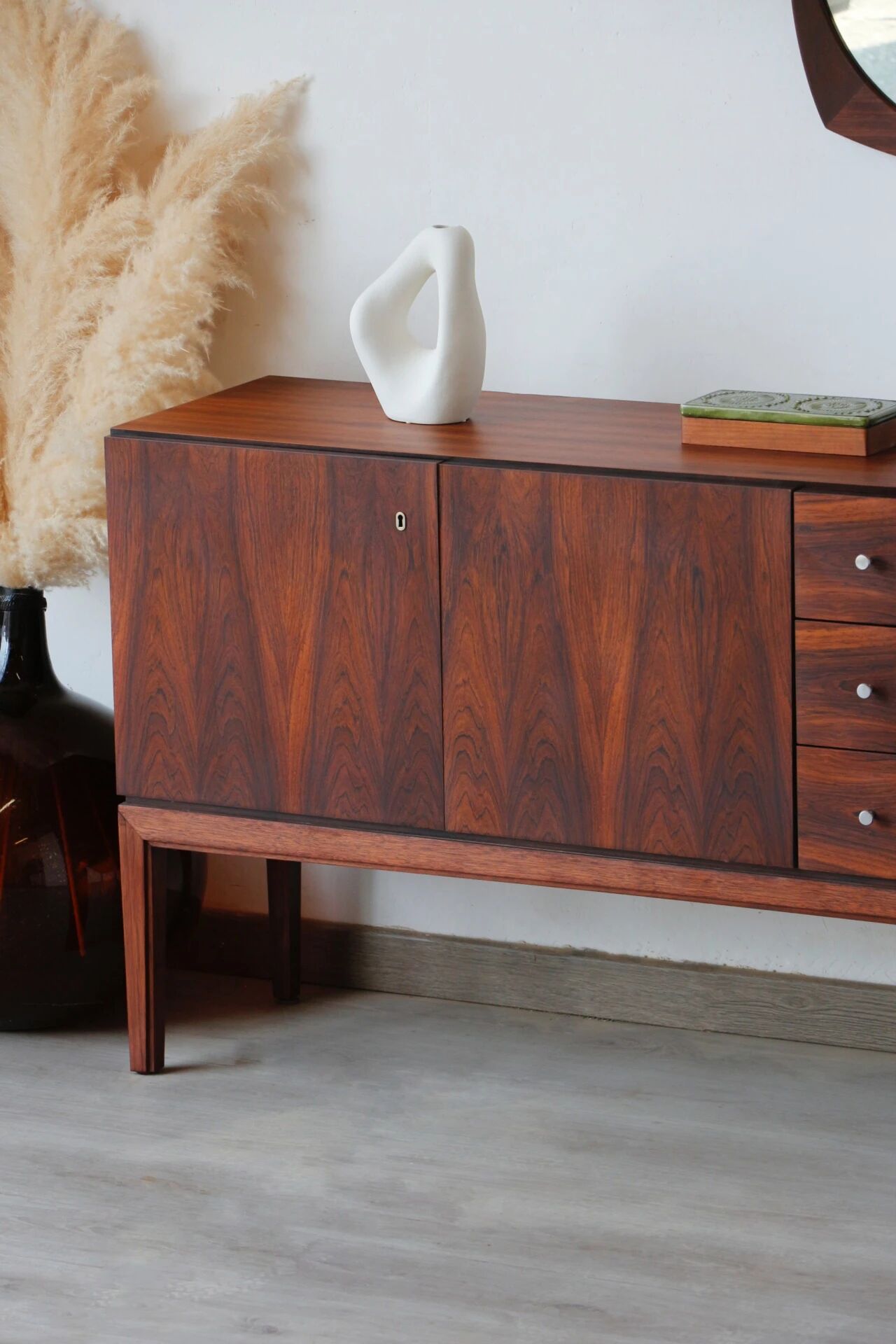 Enfilade vintage rosewood Palette Sideboard (1970)