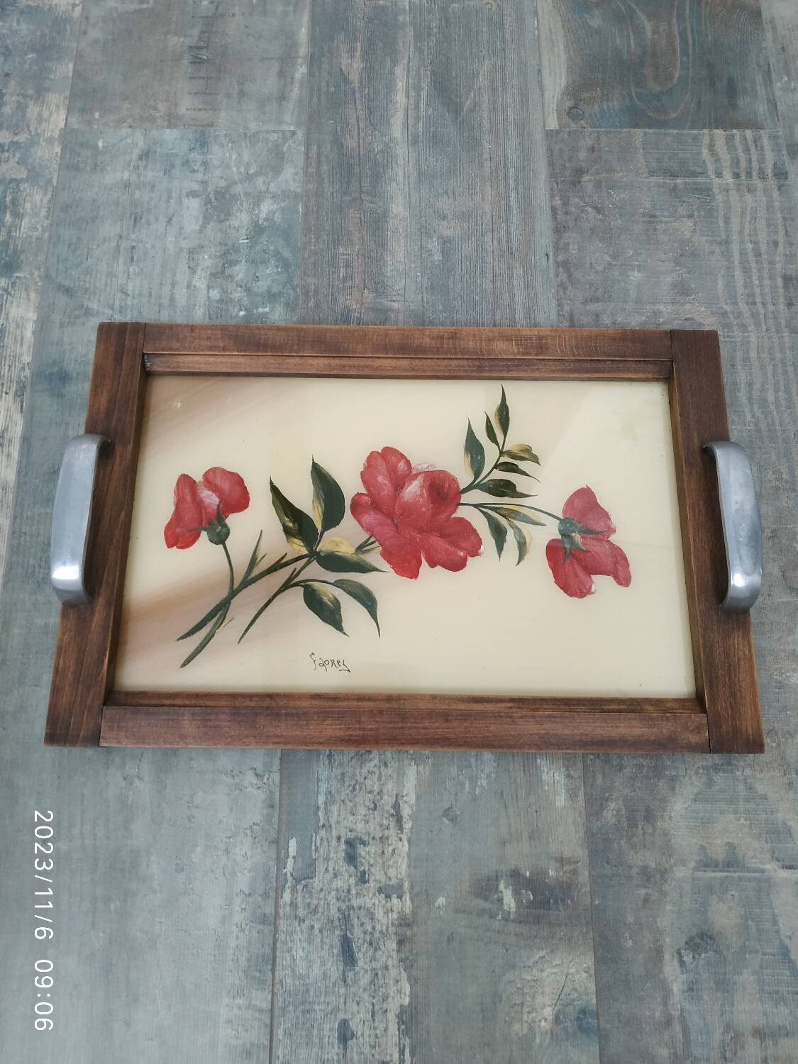 Vintage tray