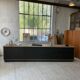Two-sided counter sliding doors oak XXL 4m enfilade