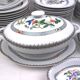 Service Volubilis blue, Old China, The Master Porcelain Makers of Limoges