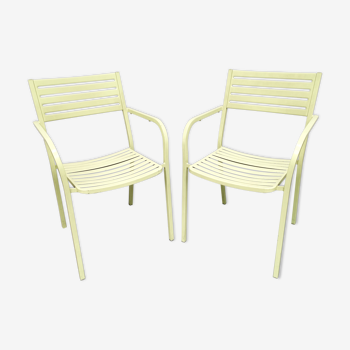 Paire de chaises de jardin OMU