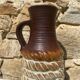 Vase en céramique West Germany effet cordage