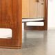 Vintage buffet Palazzi dell'Arte Cantù in walnut veneer, Italy, 1940s.