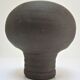 Anthropomorphic candle holder, scarified ceramic, stamped design
