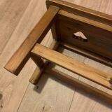Wooden bench