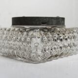 Square ceiling or wall light 1970 space age