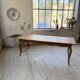 Table campagne provençale style Louis XV merisier