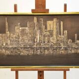 Painting a.florian "new york" 1981
