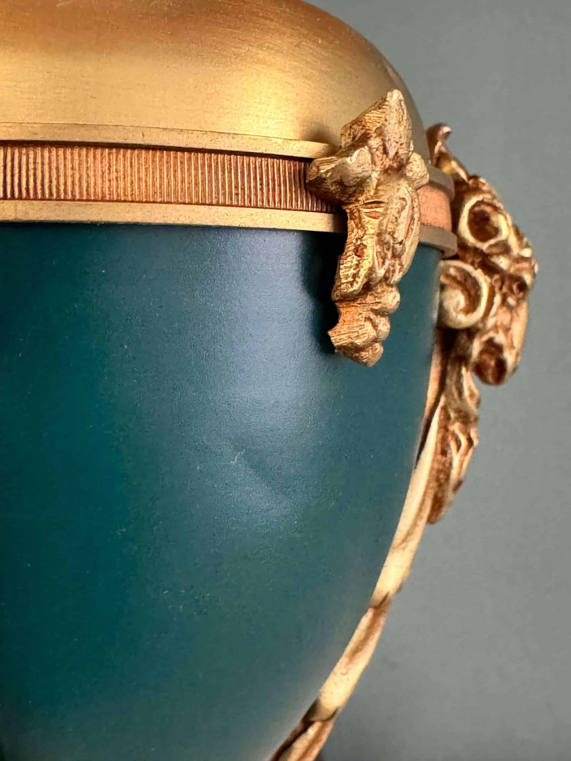 19th-century cassolette lamp