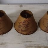 3 lampshades