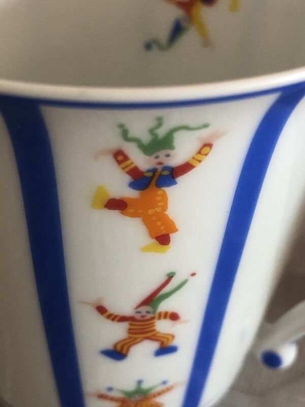 2 Christofle's Folletto porcelain bowls collection