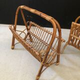 Pair of rattan review doors 1960