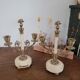 Pair of candelabra / chandeliers Louis XVI