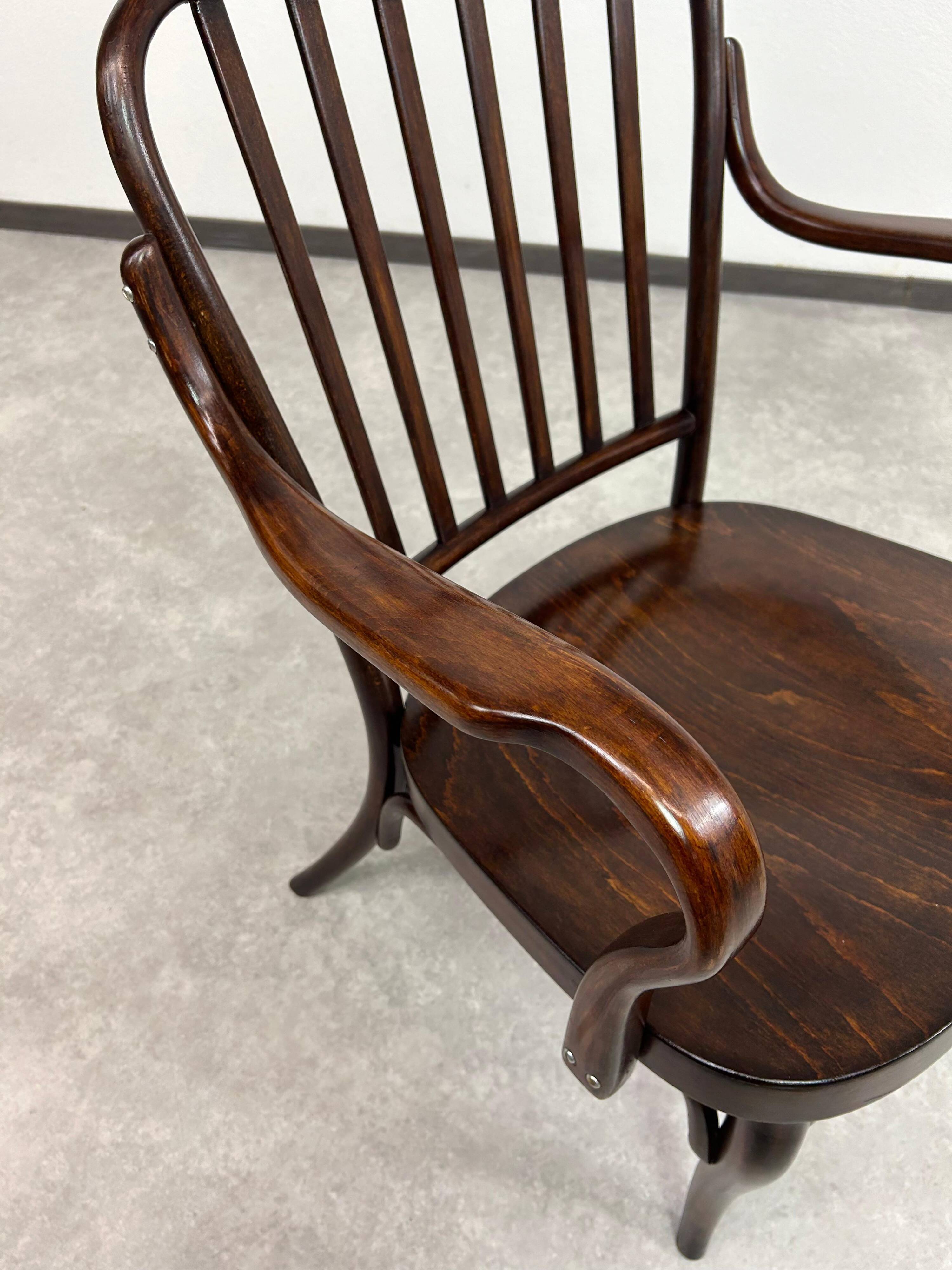 Art Deco armchairs A752F by Jozef Frank for Thonet