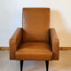 Vintage skai armchair