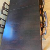 Dining table and 6 Art Deco chairs