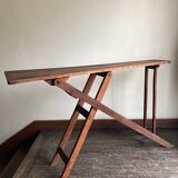 1900 folding ironing console table