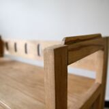 Folding wooden bookseller shelf