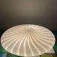 White Murano glass lamp
