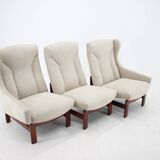 1970s modular three seater sofa by ton, czechoslovakia