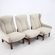 1970s modular three seater sofa by ton, czechoslovakia