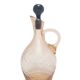 Art Deco carafe from Hortensja Glassworks, Poland, 1930s
