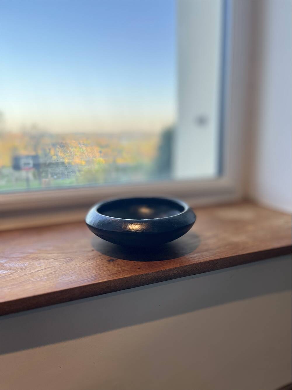 Abron "Kânâh" smoked terracotta bowl duo Ø 15-17 cm | Artisanat A